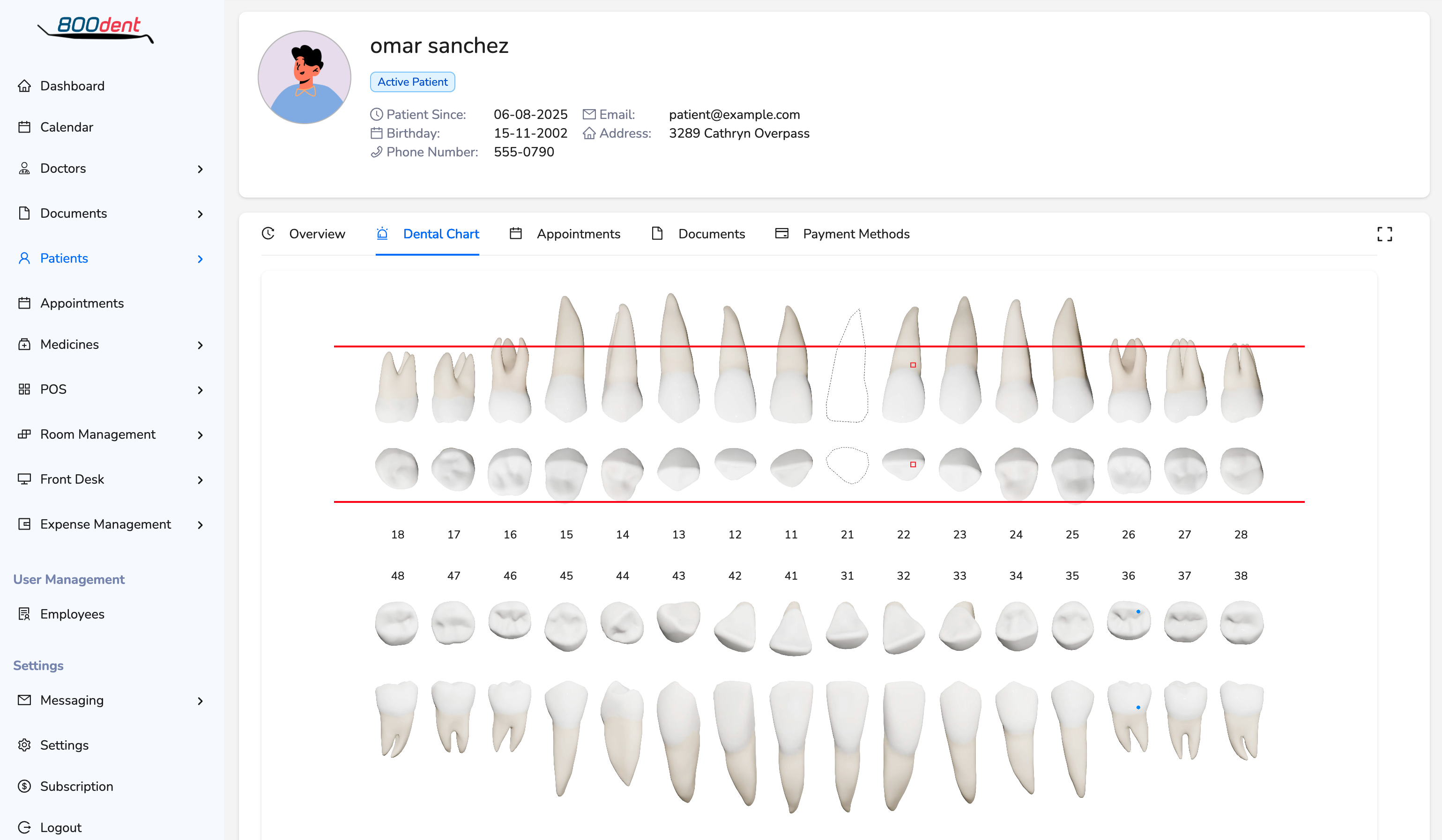 Administra tus pacientes fácilmente